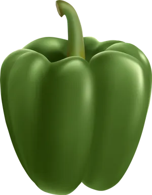 Green Bell Pepper Graphic