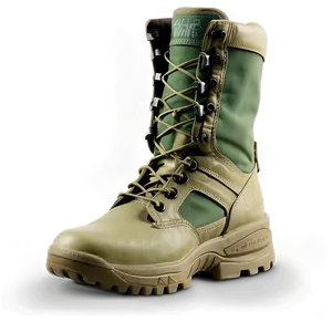 Green Beret Tactical Boots PNG Exr PNG