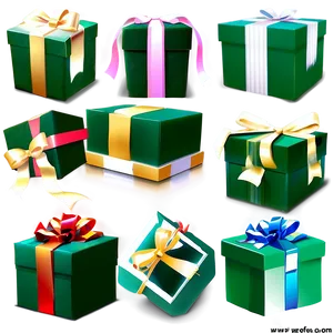 Green Box Collection PNG Aue PNG