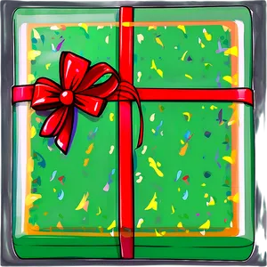 Green Box For Gifts PNG 06292024 PNG