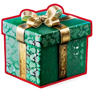 Green Box For Gifts PNG Ibt53 PNG
