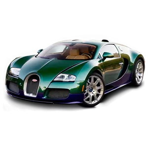 Green Bugatti Veyron PNG Xvd