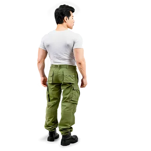 Green Cargo Pants Png 06132024 PNG image