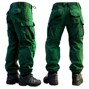 Green Cargo Pants Png 87 PNG image