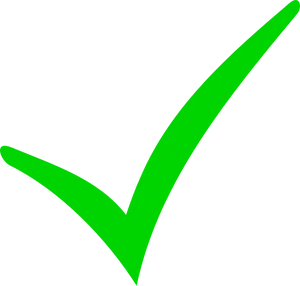 Green Checkmark Graphic PNG image