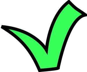 Green Checkmark Graphic PNG image