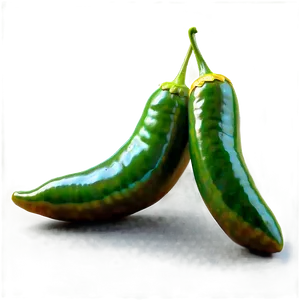 Green Chili Pepper Clipart Png 06122024 PNG image