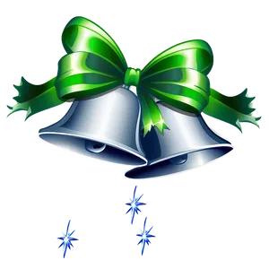 Green Christmas Bells Png Auu PNG image