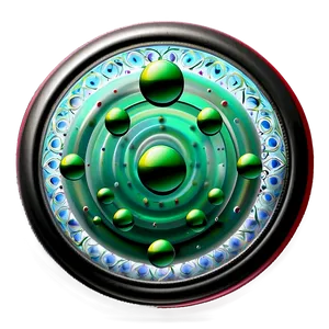 Green Circle Pattern Png 05252024 PNG image