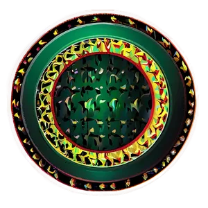 Green Circle With Border Png 46 PNG image