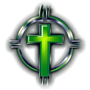 Green Circle With Cross Png Dou78 PNG image