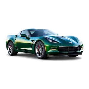 Green Corvette PNG 63 PNG