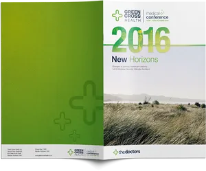 Green Cross Health Medical Conference2016 Brochure Cover PNG image