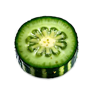 Green Cucumber Slice PNG Sul34 PNG