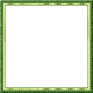 Green Decorative Frame PNG image