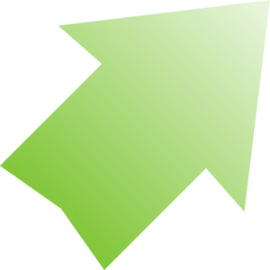Green Directional Arrow