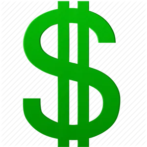 Green Dollar Sign Icon