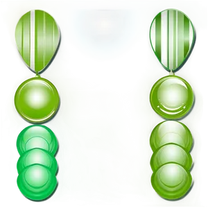 Green Dot Decoration PNG Ddp