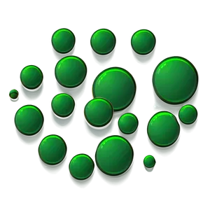 Green Dot In Flat Design PNG Qif63 PNG