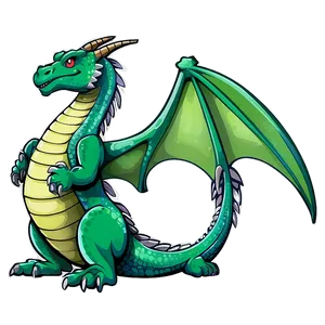Green Dragon Clipart PNG 35