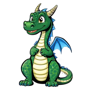 Green Dragon Clipart PNG Lny