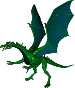 Green Dragon Illustration