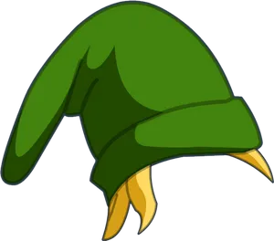 Green Eagle Cartoon Cap