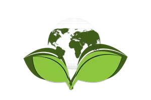 Green Earth Eco Symbol PNG image
