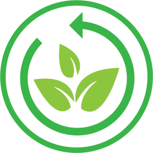 Green Eco Friendly Symbol PNG image