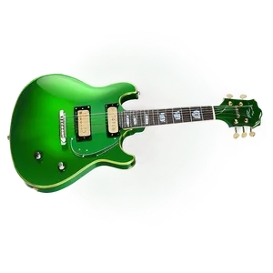 Green Electric Guitar Png 52 PNG image