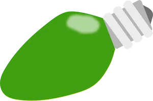 Green Energy Saving Light Bulb PNG