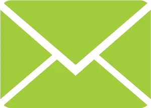 Green Envelope Icon PNG image