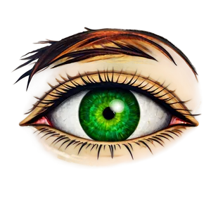 Green Eye Full Of Mystery PNG Sdm73 PNG