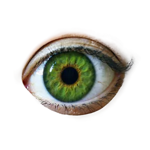 Green Eye Gazing PNG 28