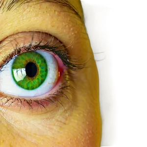 Green Eye With Colorful Surroundings PNG Joc84 PNG