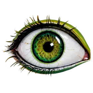 Green Eye With Spectacular Highlights PNG 45 PNG
