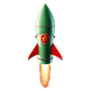 Green Firework Rocket Png Mru PNG image