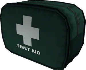 Green First Aid Kit Bag