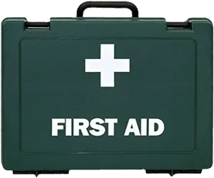 Green First Aid Kit Box