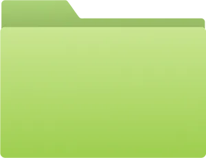 Green Folder Icon PNG image