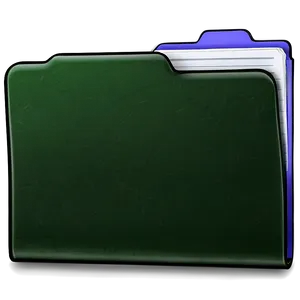 Green Folder PNG 05252024 PNG