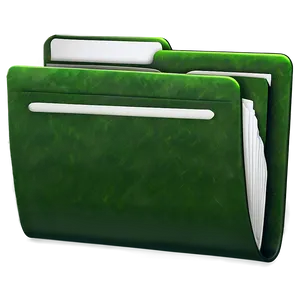 Green Folder PNG 64 PNG