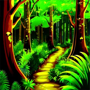 Green Forest Clipart Png Usj PNG image