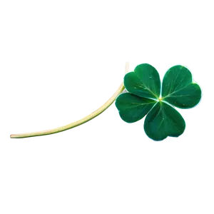 Green Four Leaf Clover Png 05252024 PNG image