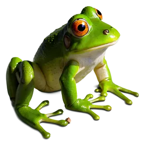 Green Frog Clipart PNG Tls