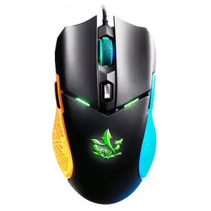 Green Gaming Mouse PNG Cdv