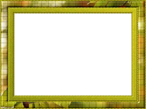 Green Glitter Frame Design