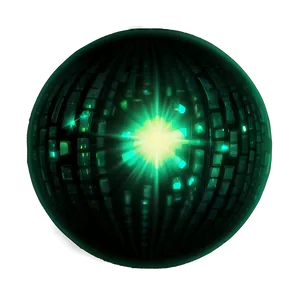 Green Glow Sphere Png 82 PNG image