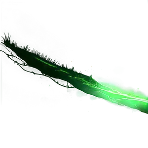 Green Glow Trail PNG 06262024 PNG