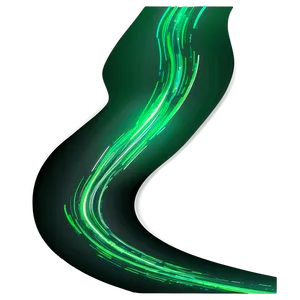 Green Glow Trail PNG 70 PNG